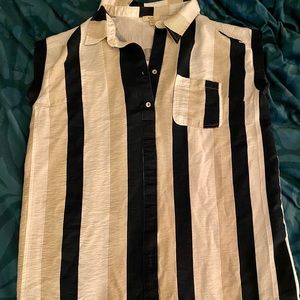 Striped dress, worn once. Light weight material